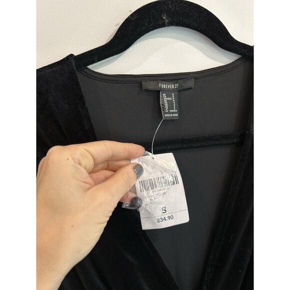 Goth Emo Whimisgoth Maxi Velvet Dress Lace Button Size Small Stretch Smocked - Picture 3 of 9